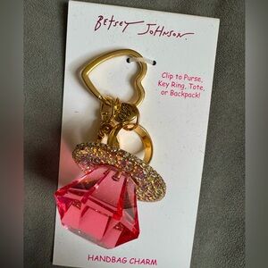 Betsey Johnson Ring Pop Handbag Charm